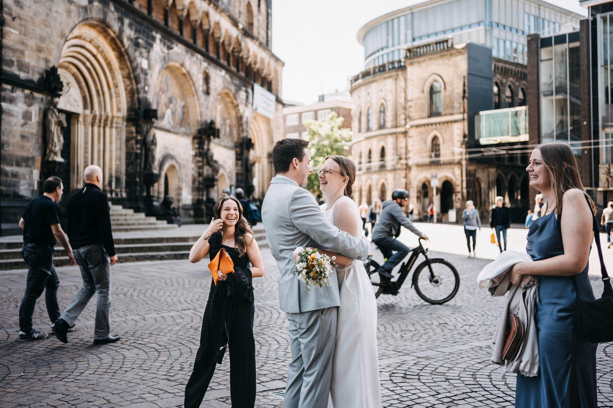 Hochzeit im Rathaus Bremen, im Viertel und in der Heldenbar – Bild 3