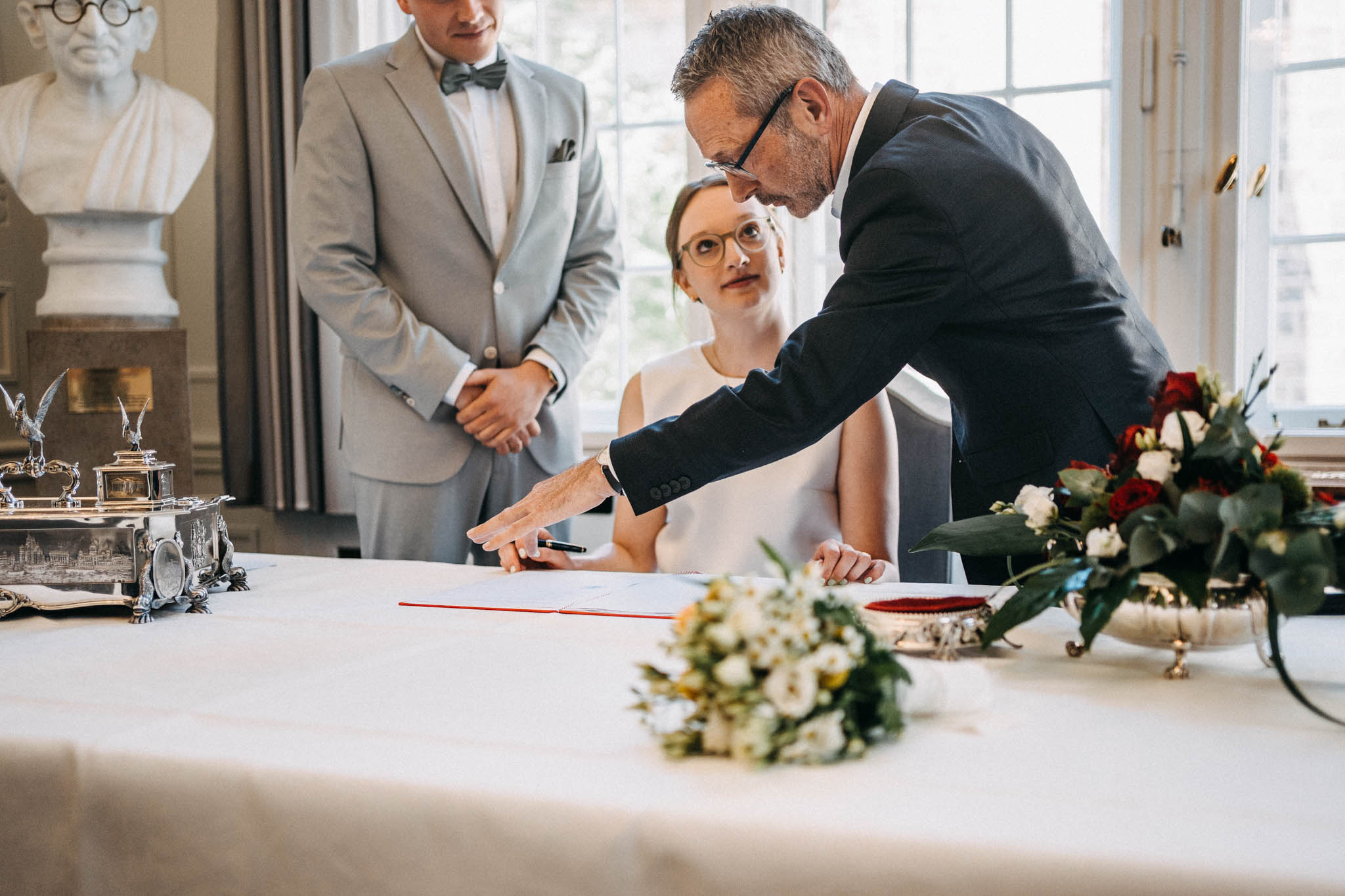 Hochzeit im Rathaus Bremen, im Viertel und in der Heldenbar – Bild 11