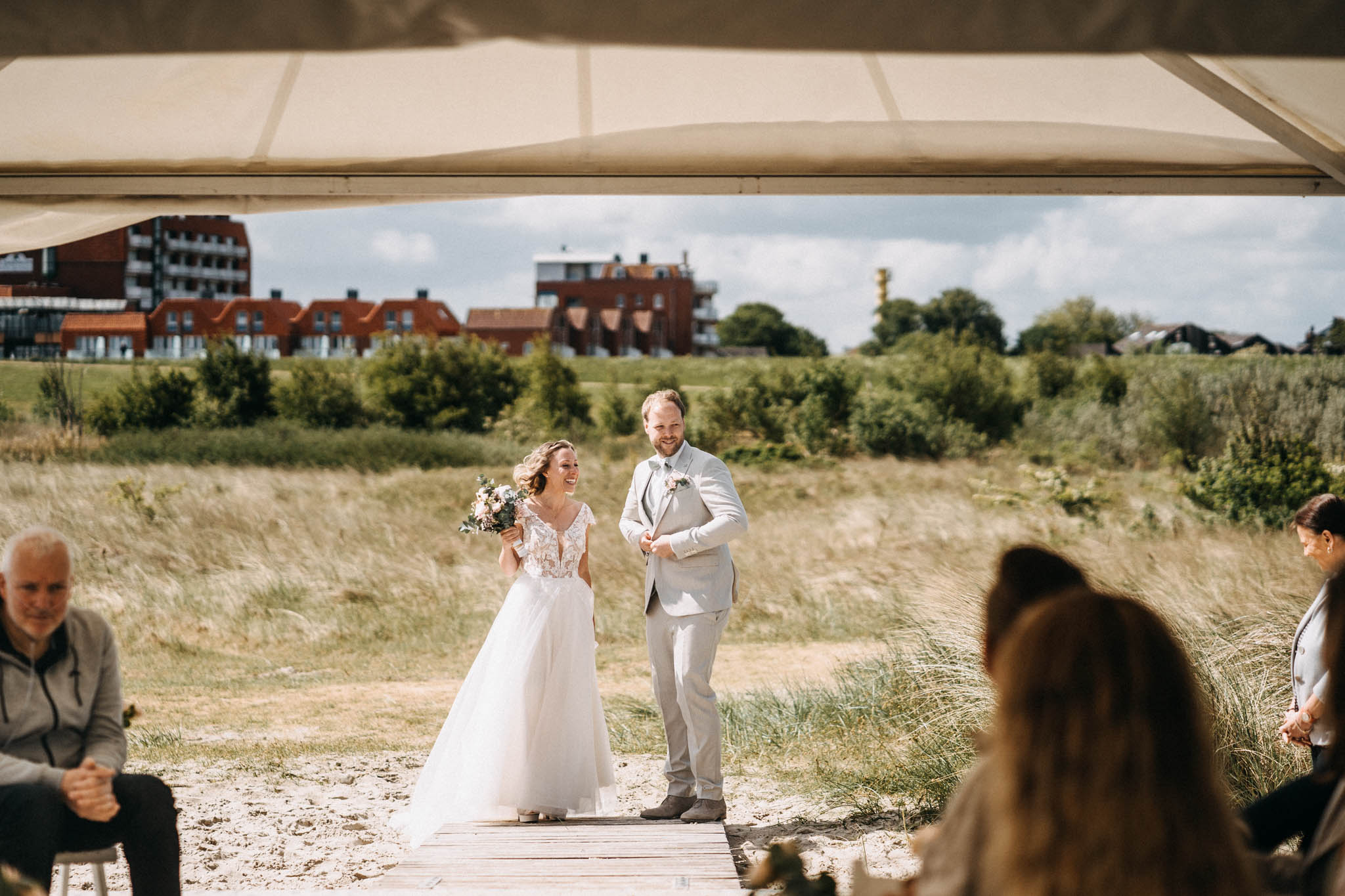 Hochzeit am Strand in Schillig – Bild 15