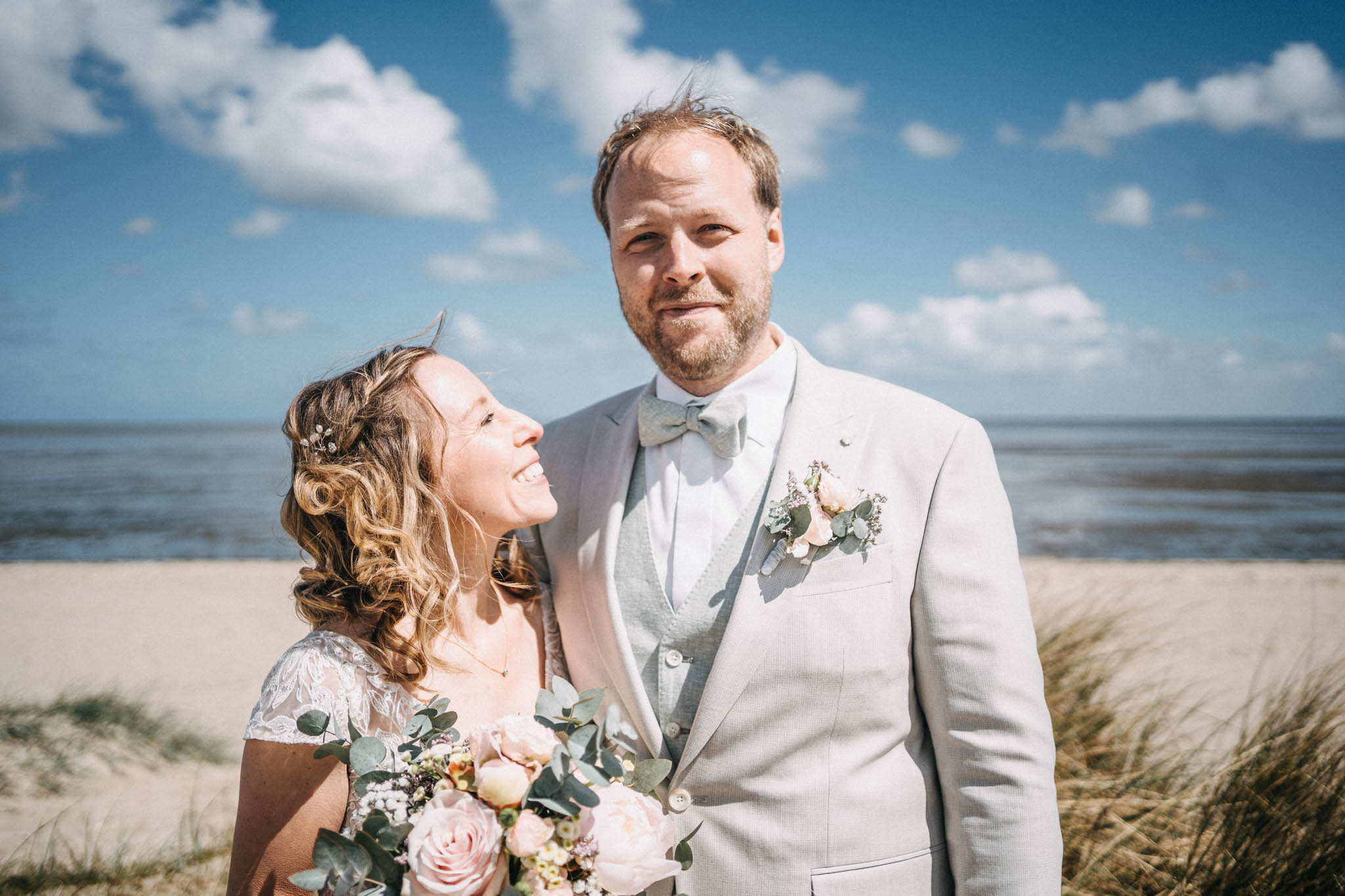 Hochzeit am Strand in Schillig – Bild 20