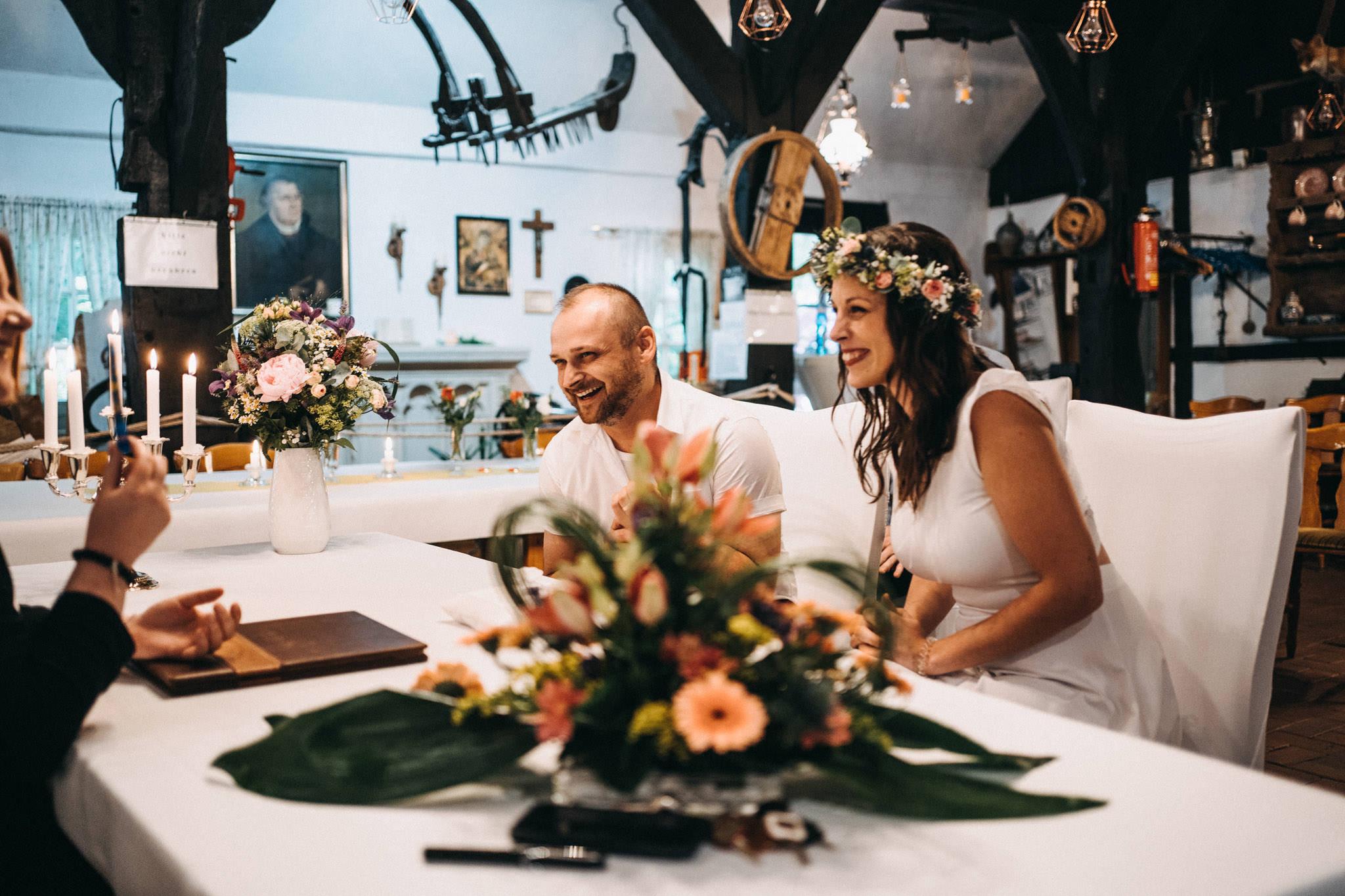 Hochzeit am Aasee in Ibbenbüren